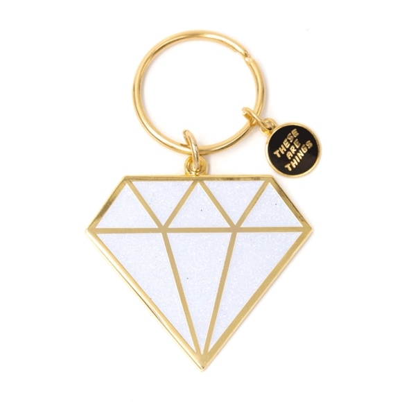 Diamond Enamel Keychain - Picture 1 of 1